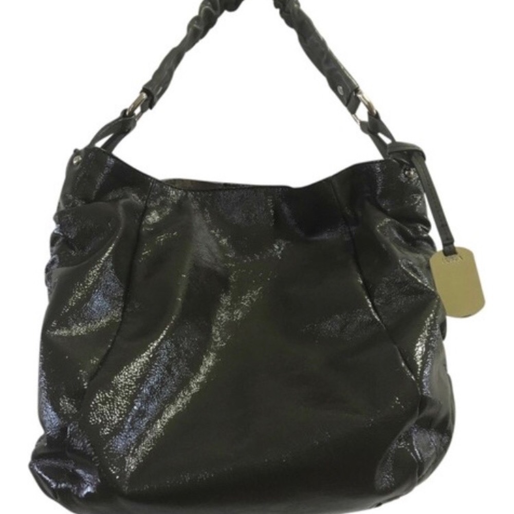 Furla Green Leather Hobo Bag
